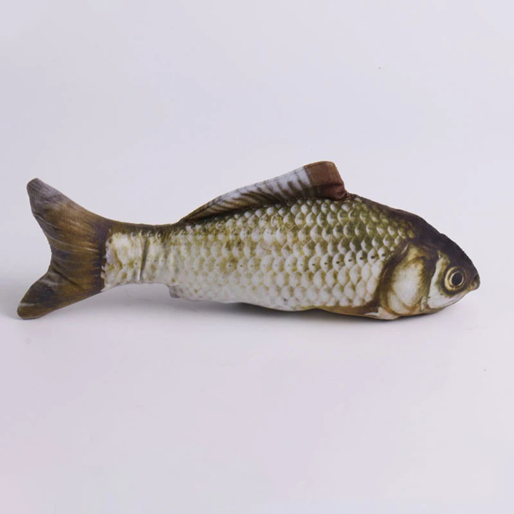 Jouet Poisson Interactif Réaliste pour Chats – Peluche Animée avec Mouvement