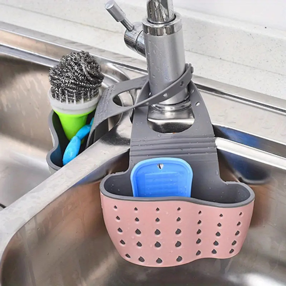Clip’Évier – Panier suspendu pratique et réglable