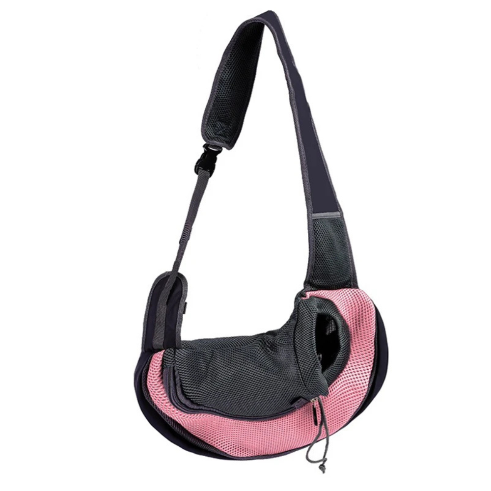 Sac bandoulière de transport pour petits animaux – Confort et sécurité en balade