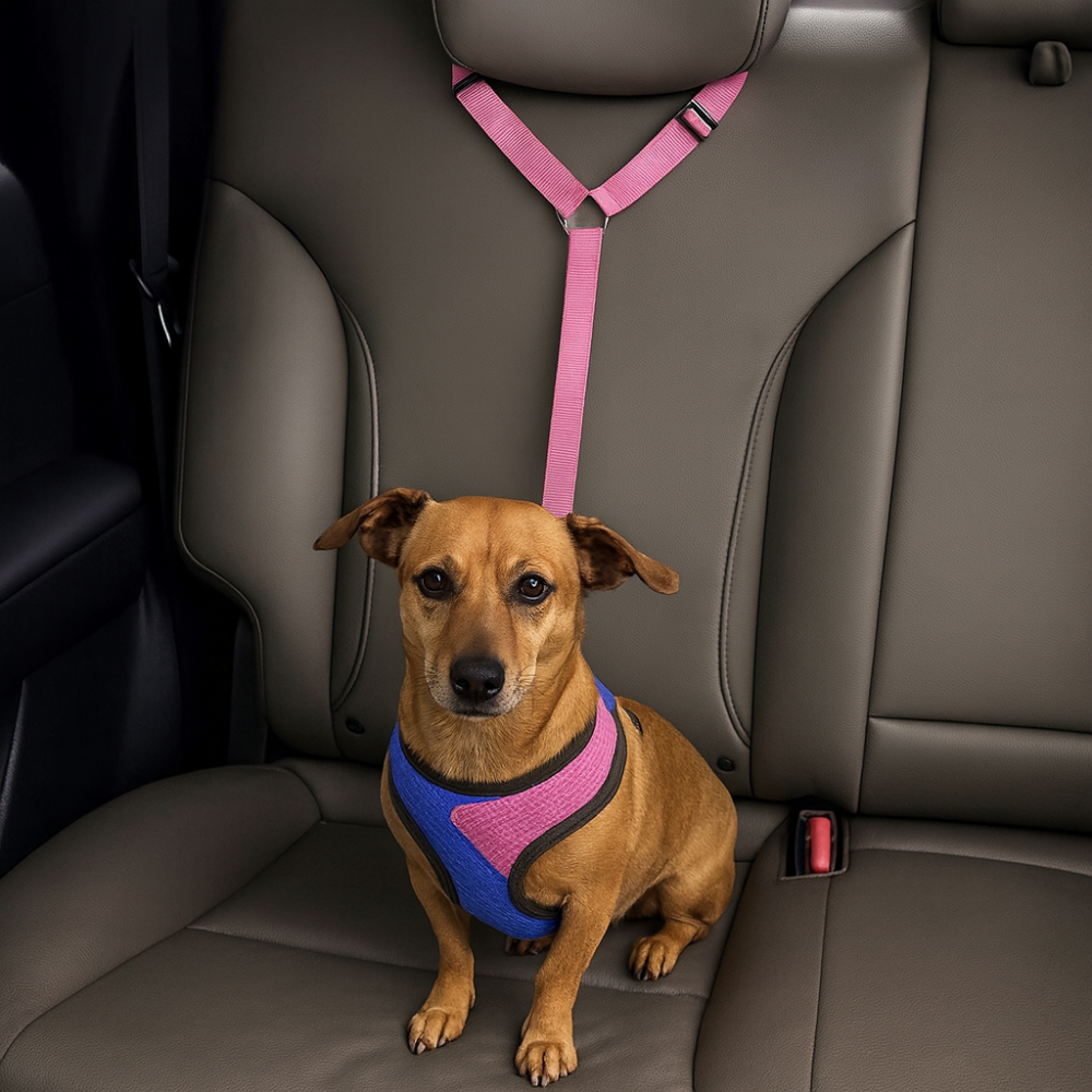 Ceinture de sécurité auto pour chien – Laisse ajustable robuste