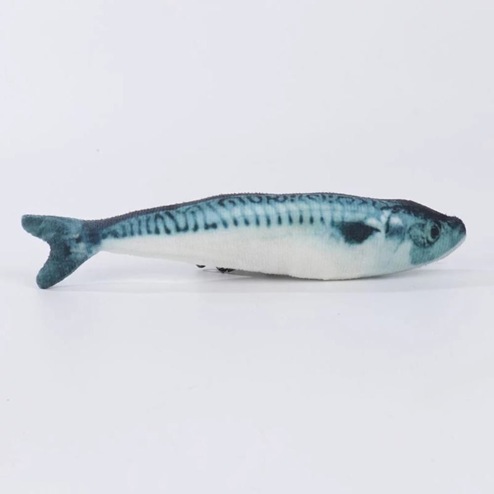 Jouet Poisson Interactif Réaliste pour Chats – Peluche Animée avec Mouvement