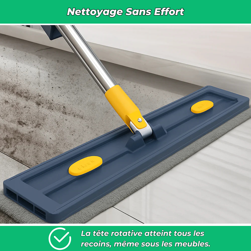 Clean360 | Balai serpillière rotatif avec technologie essorage intégré