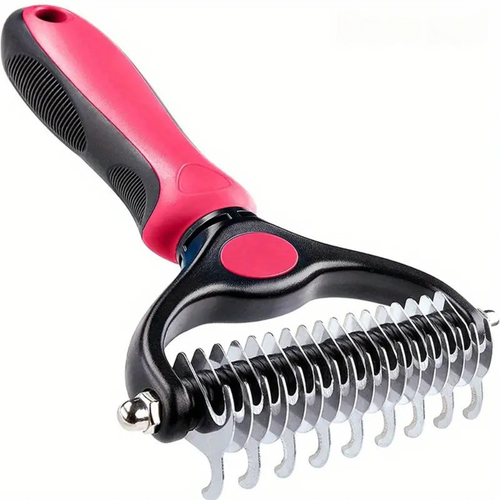 Brosse anti-poils démêlante pour chien et chat – Toilettage simple et efficace