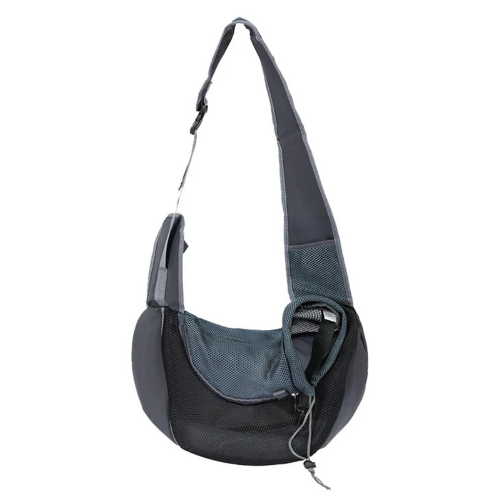 Sac bandoulière de transport pour petits animaux – Confort et sécurité en balade