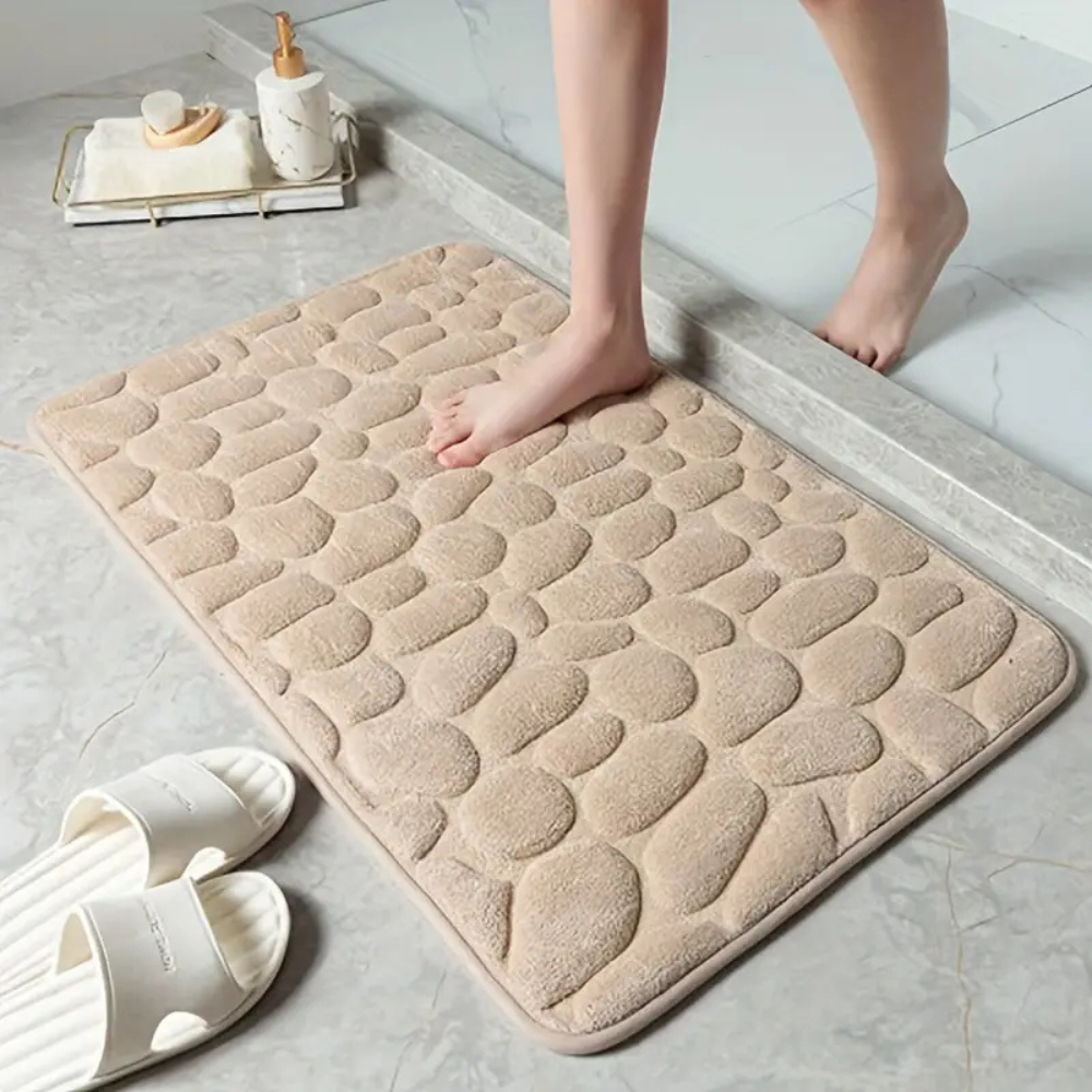Tapis de salle de bain absorbant & confortable
