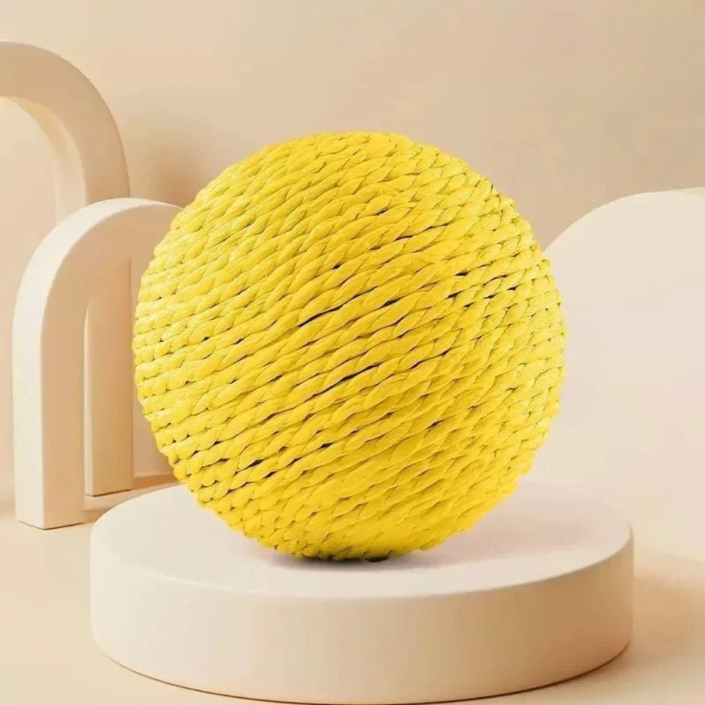 Balle à gratter interactive pour chats