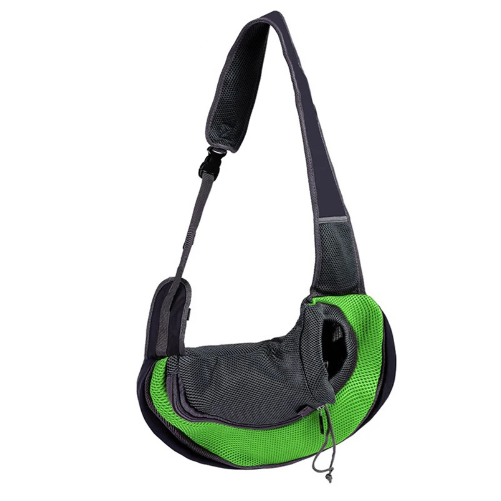 Sac bandoulière de transport pour petits animaux – Confort et sécurité en balade