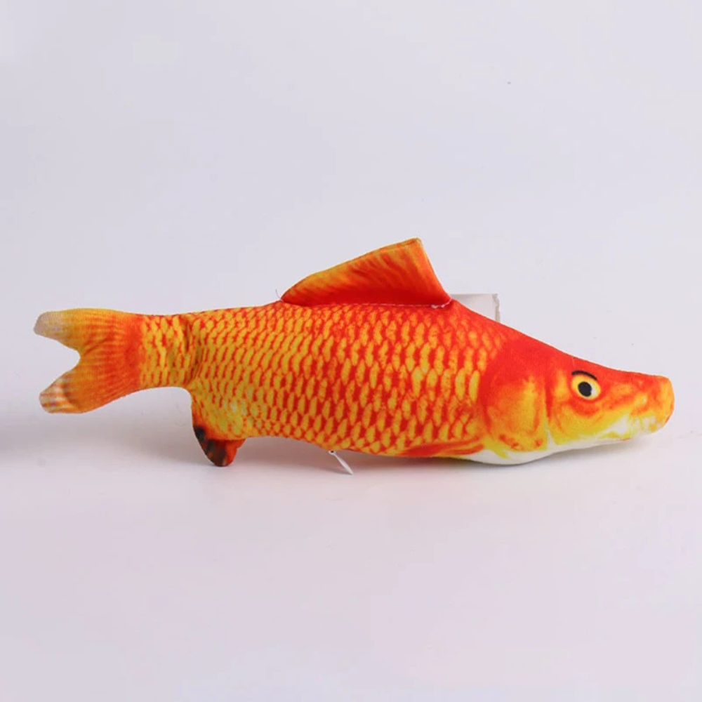 Jouet Poisson Interactif Réaliste pour Chats – Peluche Animée avec Mouvement