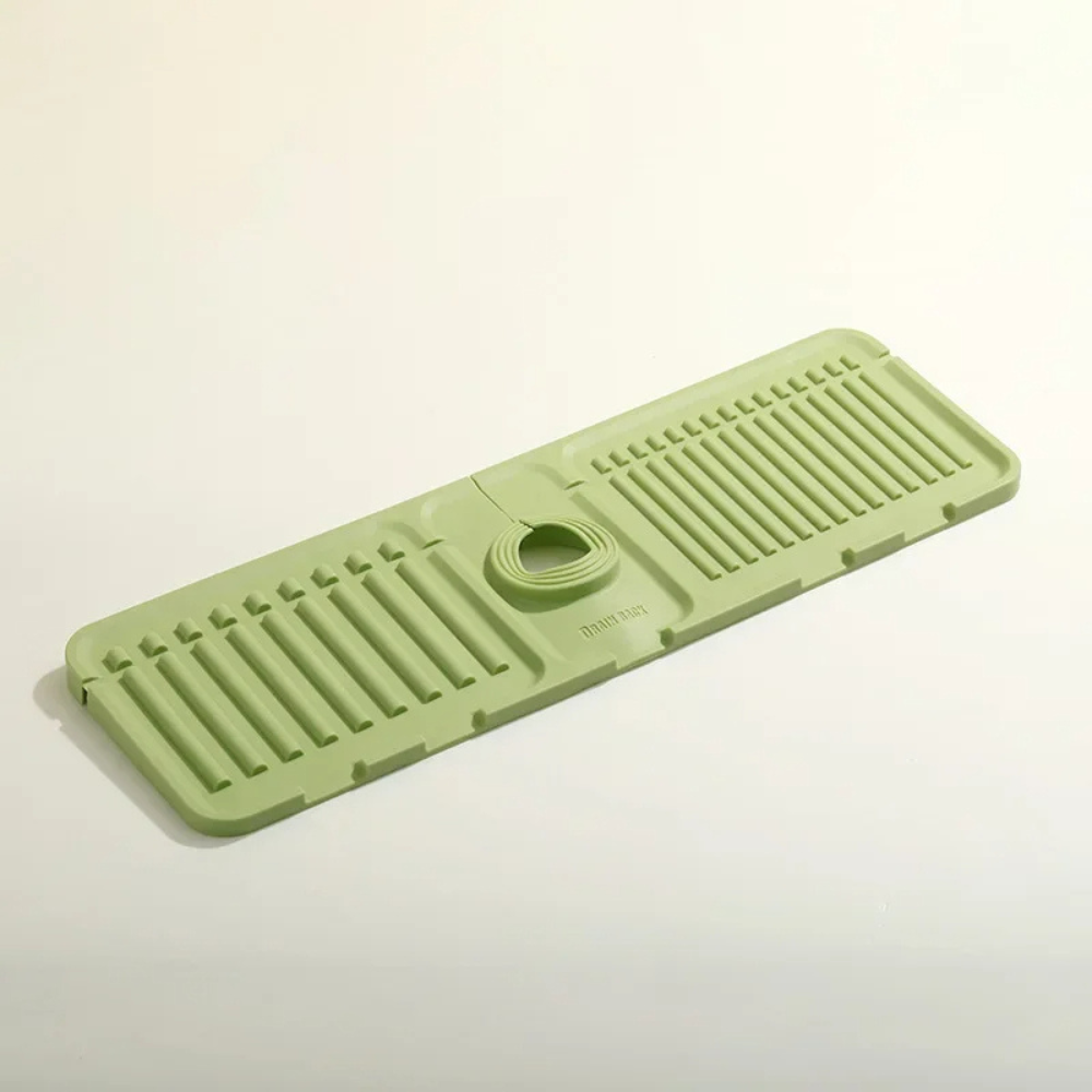Tapis égouttoir pliable en silicone anti-chaud