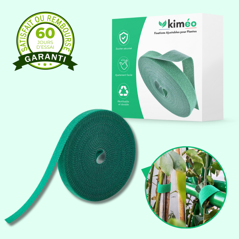 Fixations Ajustables pour Plantes, Soutien et Protection