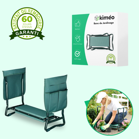 JardiComfort™ | Banc de Jardinage | Travaillez Sans Douleur et Profitez Sans Effort