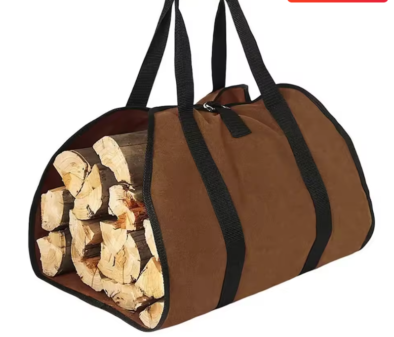 Sac de rangement pour bois de chauffage