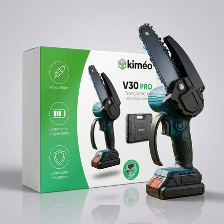 V30 PRO | Tronconneuse électrique portable | Coupe rapide et précise