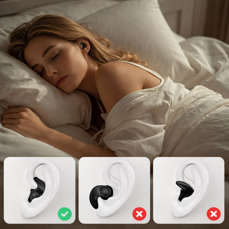 Bouchon d’oreille pour dormir anti-ronflements confort sommeil