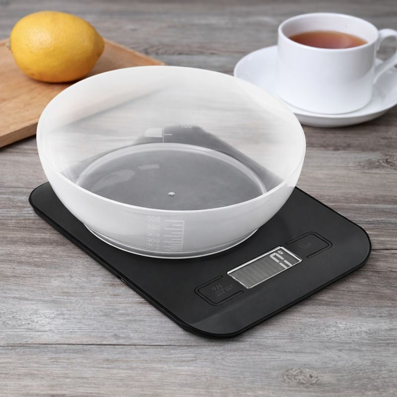 GramMaster – Balance de cuisine numérique ultra-précise 1 g, capacité 5 kg, écran LCD, fonction tare
