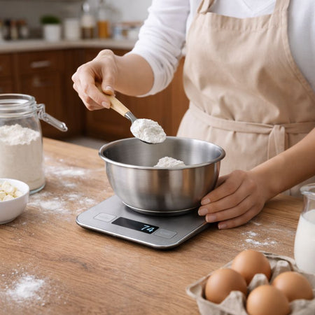 GramMaster – Balance de cuisine numérique ultra-précise 1 g, capacité 5 kg, écran LCD, fonction tare