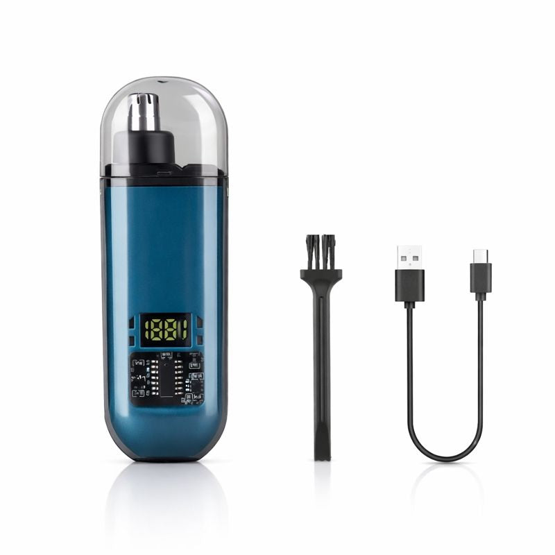 Tondeuse pour poils de nez et d’oreilles rechargeable par USB – Compacte & Portable