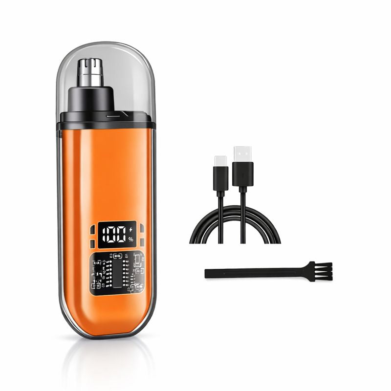 Tondeuse pour poils de nez et d’oreilles rechargeable par USB – Compacte & Portable