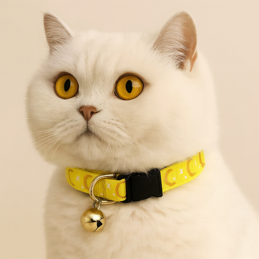 Collier réglable de sécurité pour chat – Avec clochette amovible