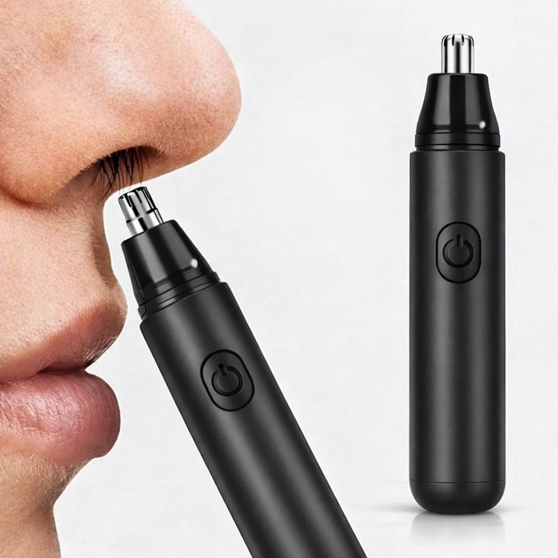 Tondeuse Poils de Nez & Oreilles rechargeable USB indolore