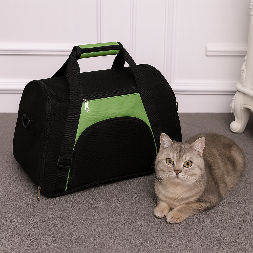 Sac de transport pliable pour chat et petit animal – Portable et facile à ranger