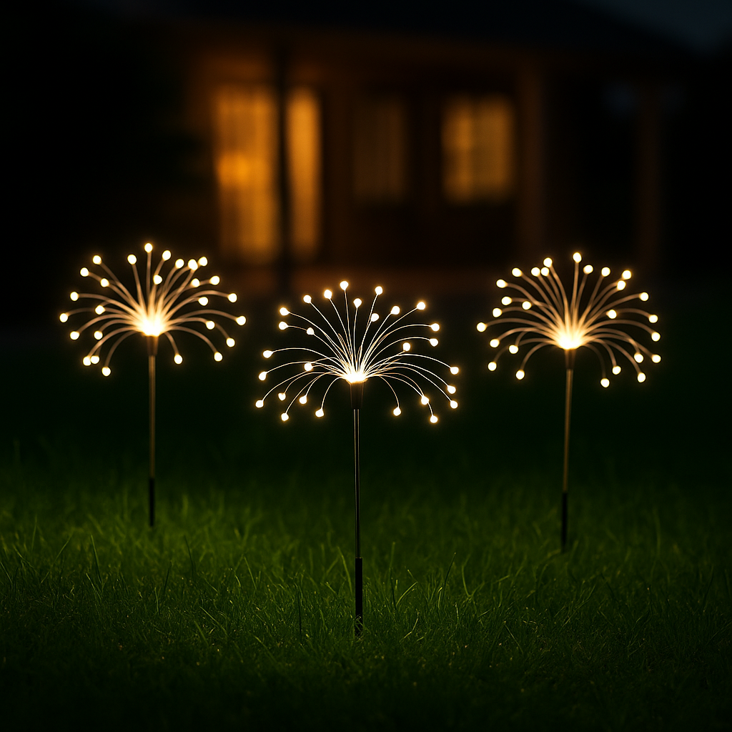 Lampes Solaires Décoratives – Lumière Élégante et Autonome pour Vos Soirées en Extérieur