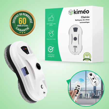 Clairéo – Nettoyeur de vitres automatique haute performance