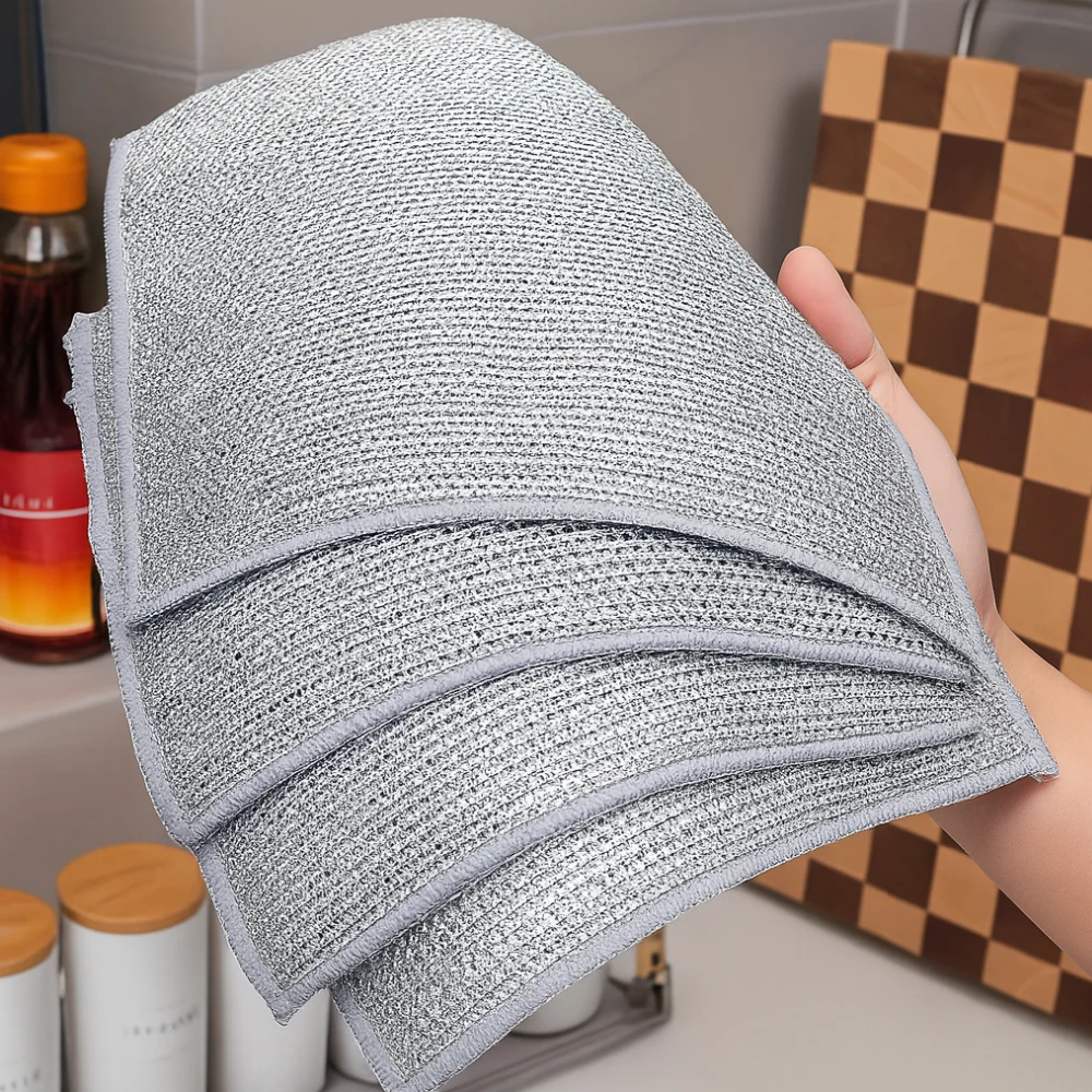 Cleaninox – Chiffons récurants inox puissants et durables