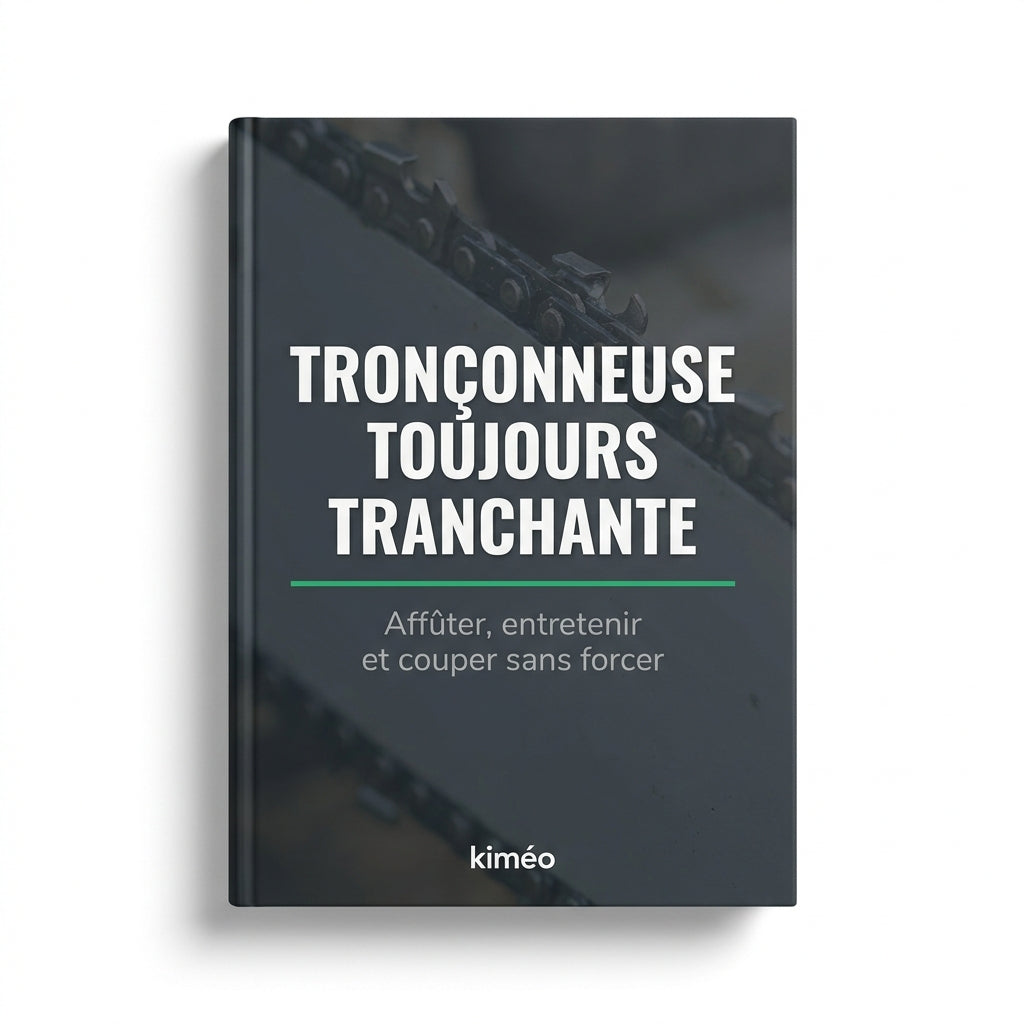 🎁 E-book – Tronçonneuse Toujours Tranchante