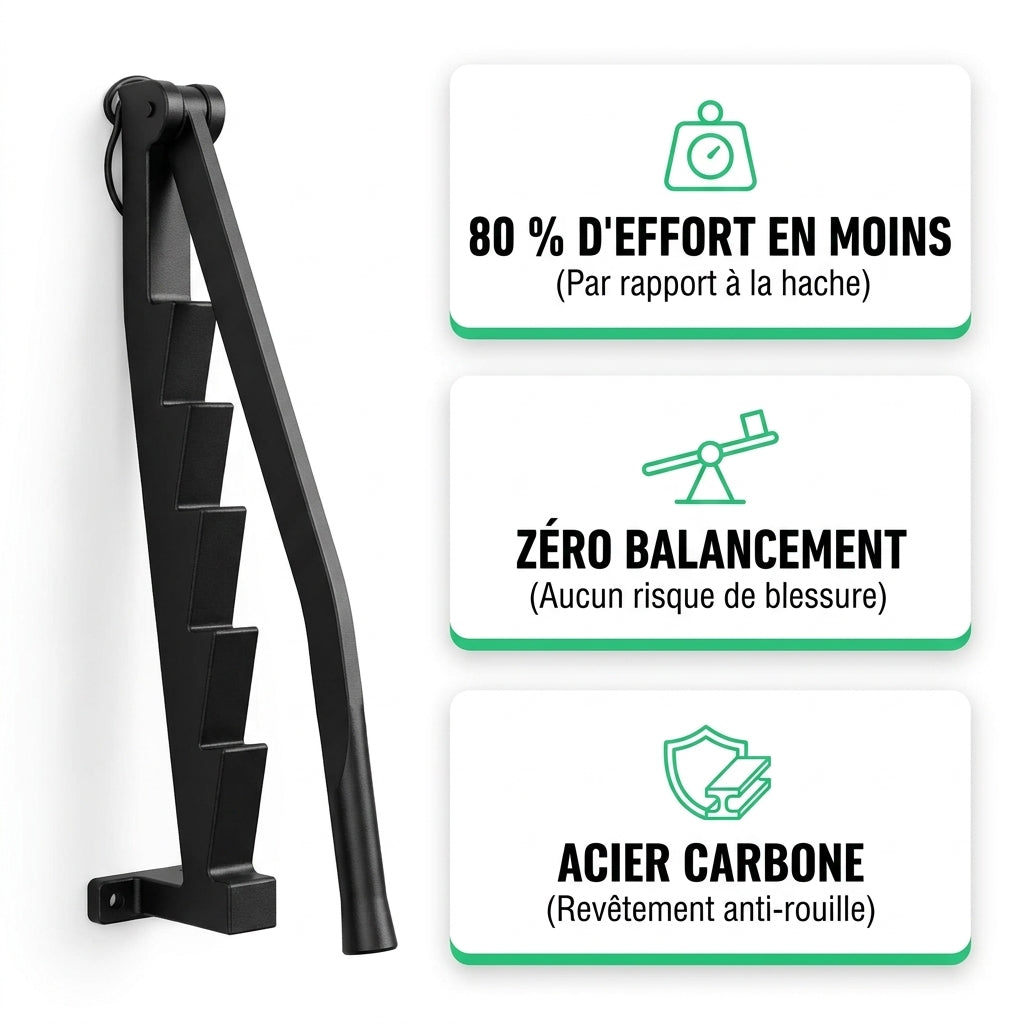 K50 PRO — fendeur de bûches à levier,