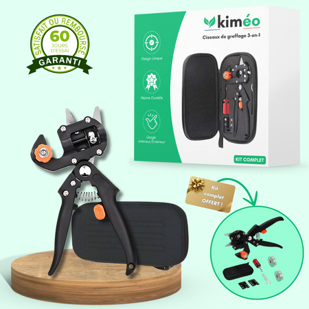 Kit d'Outils de Greffage 3 en 1 – Sécateur, Lames et Ruban pour Greffage Précis et Efficace