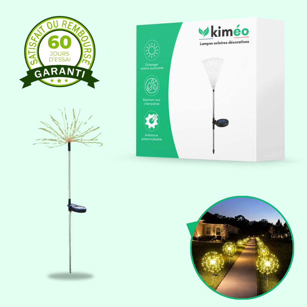 Lampes solaires décoratives – Lumière élégante et autonome pour vos soirées