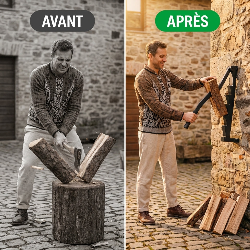K50 PRO — fendeur de bûches à levier,
