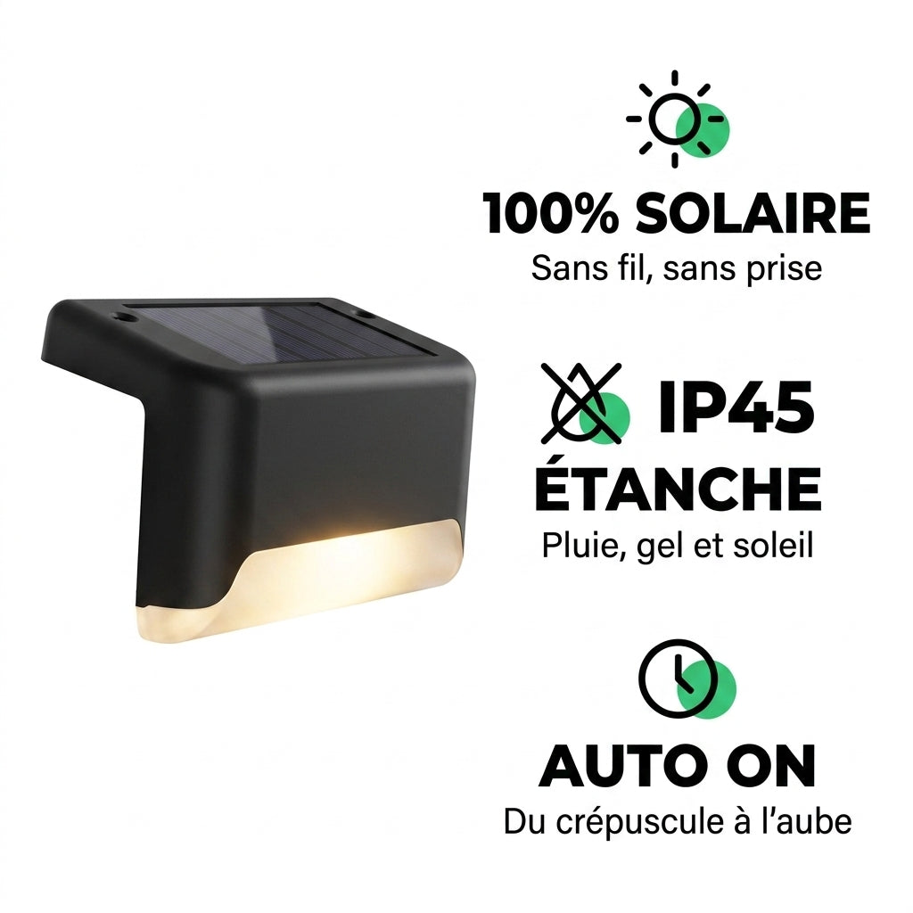 SolarGarden™ | Lampes LED Solaires | Éclairage Automatique et Étanche pour Vos Extérieurs