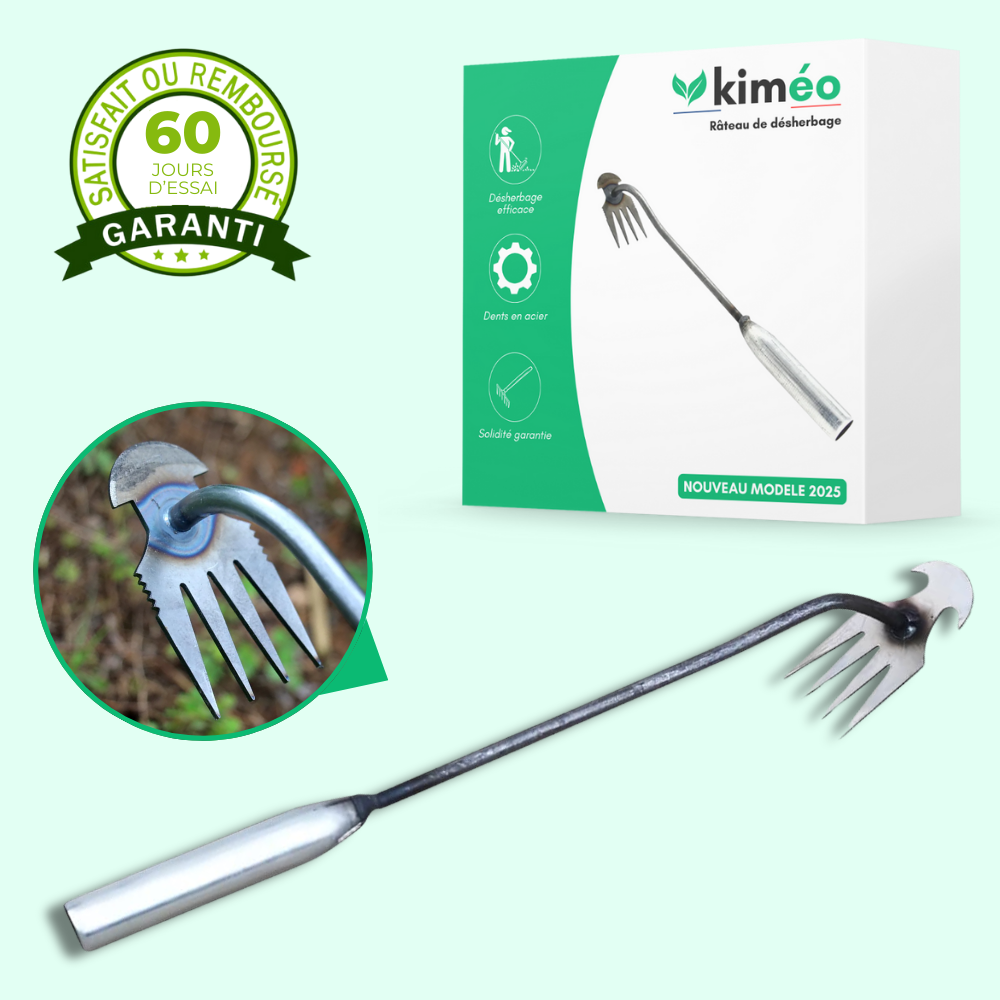 Râteau de désherbage - Outil multifonction pour éliminer les mauvaises herbes