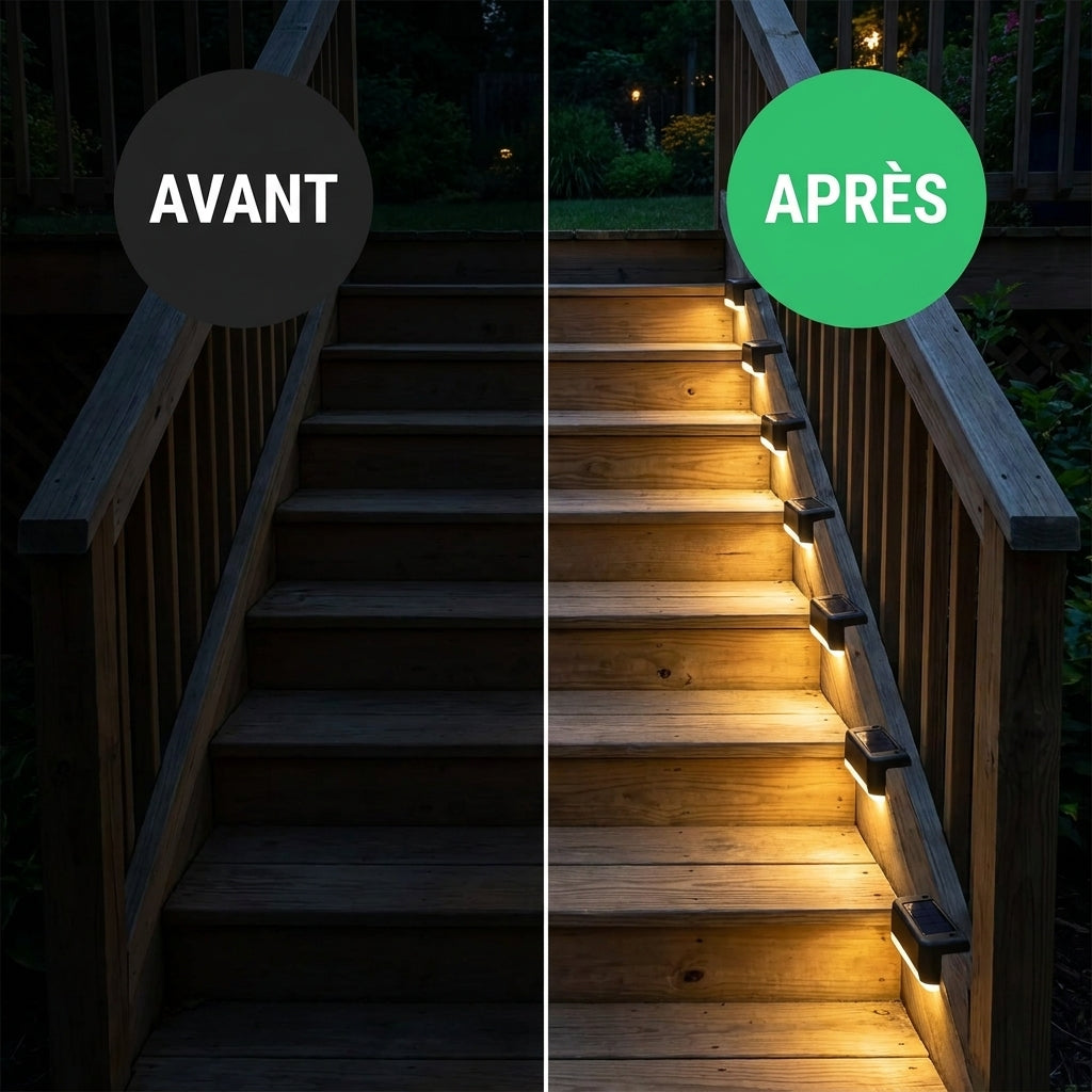 SolarGarden™ | Lampes LED Solaires | Éclairage Automatique et Étanche pour Vos Extérieurs