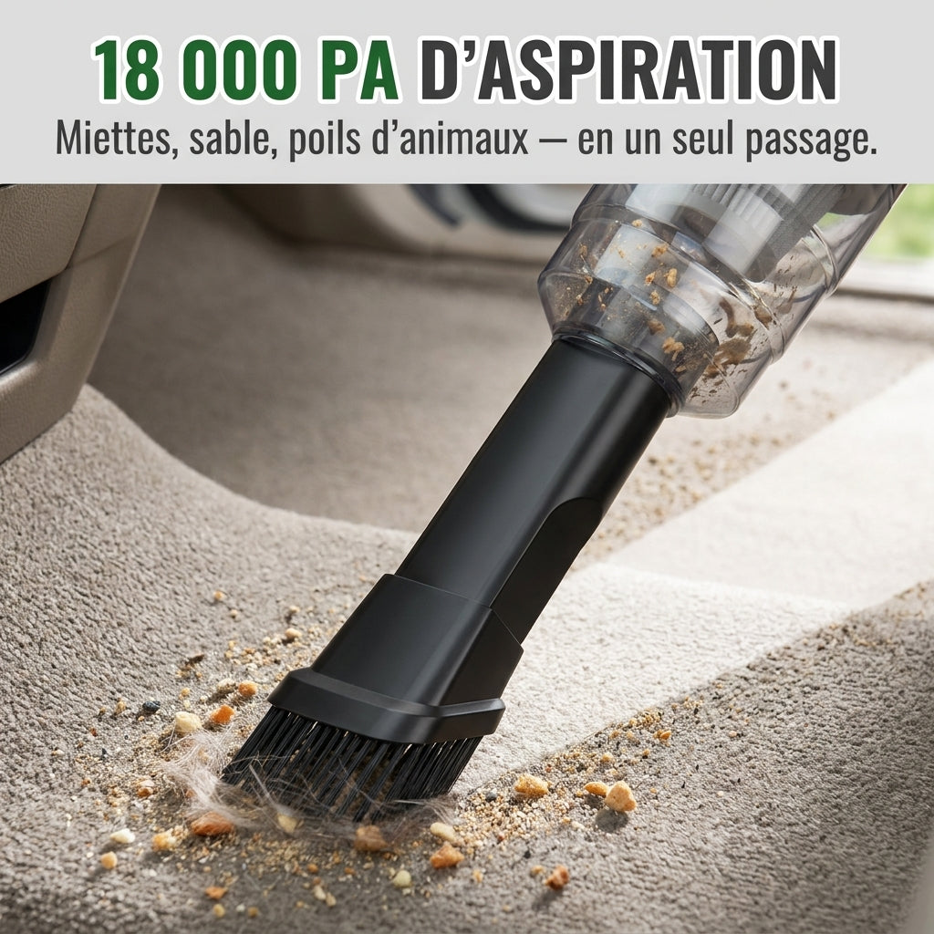 AspiJet PRO — aspirateur 9-en-1 souffleur + aspiration
