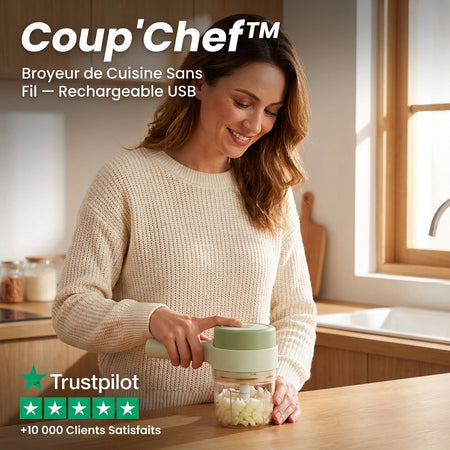 Coup’Chef – Broyeur de cuisine USB ultra pratique