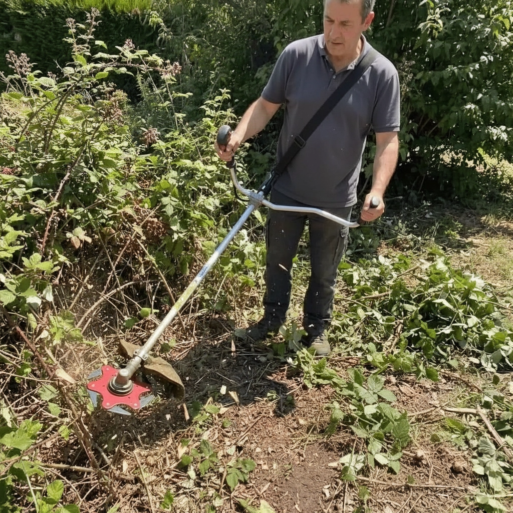 G60 PRO | Tête de débroussailleuse Universelle | Outil Polyvalent pour un Jardin Impeccable