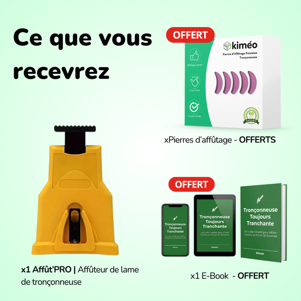 Affût’PRO Affûteur de Tronçonneuse Ultra-Rapide – Précision Instantané ...
