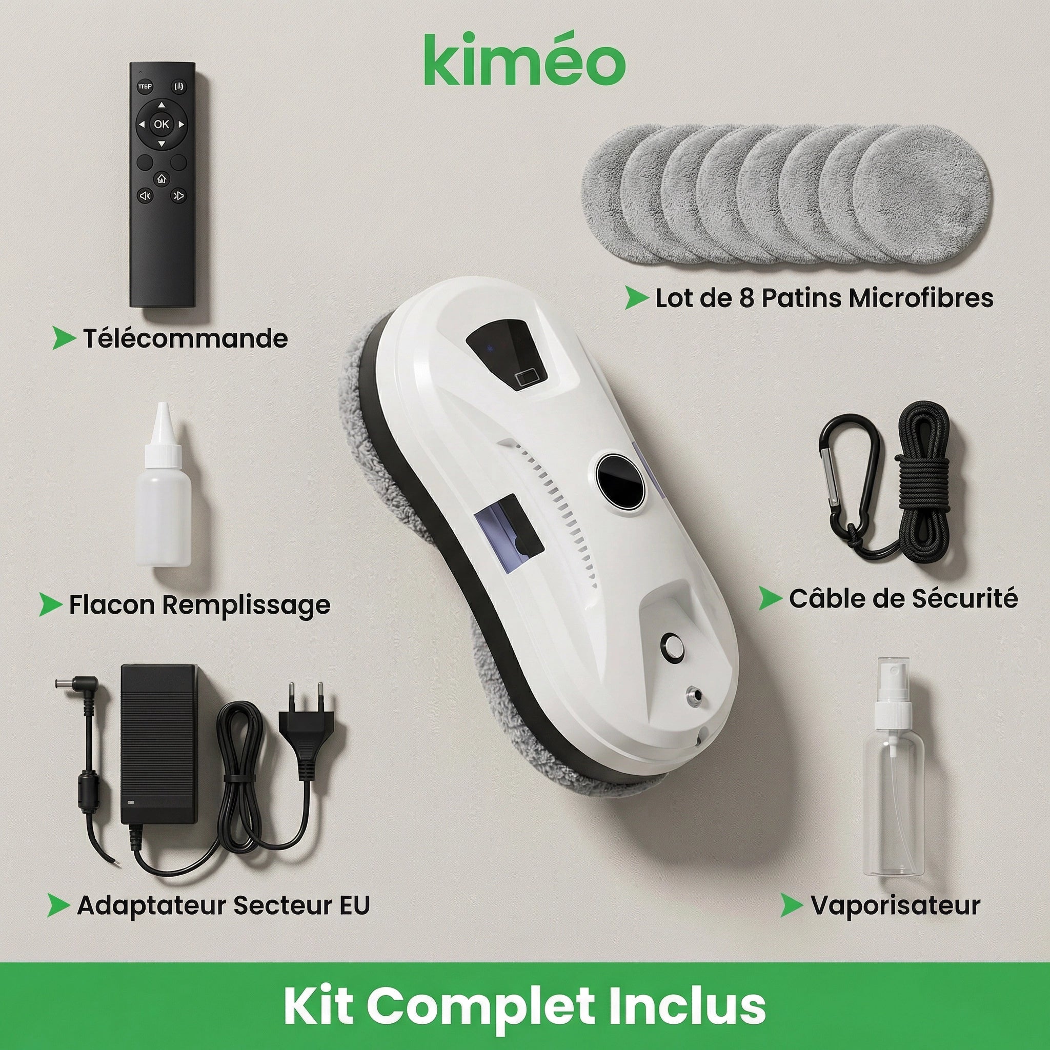 Clairéo – Nettoyeur de vitres automatique haute performance