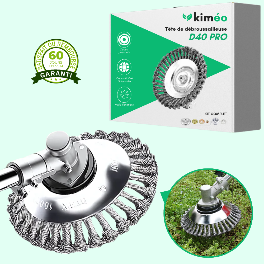 D40 PRO - Cabezal desbrozadora de nueva generación