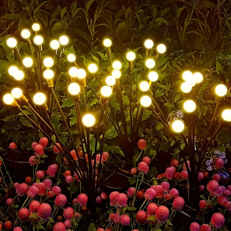 Lampes Lucioles à Énergie Solaire – Éclairage Décoratif et Écologique pour Jardin et Terrasse