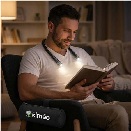 Lectura | Lampe de lecture cou rechargeable LED réglable mains libres