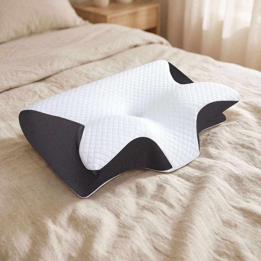Sleep'Zen | Oreiller cervical réglable ergonomique | Confort & Soulagement du cou