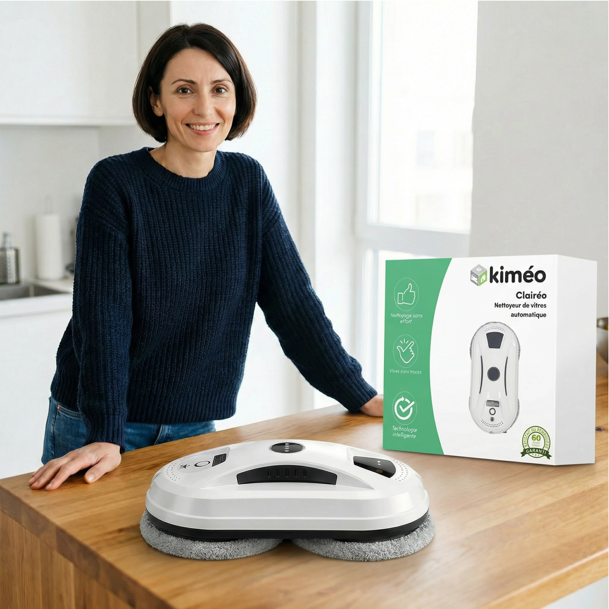 Clairéo – Nettoyeur de vitres automatique haute performance